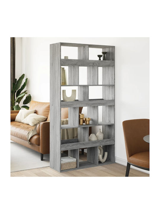 Βιβλιοθήκη Γκρι 100x33x187.5εκ.