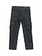 Men's Jeans Pants Cargo Elastic Gray