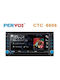 Auto-Audiosystem 2DIN (Bluetooth/USB/Notenblätter) mit Touchscreen 6.2"