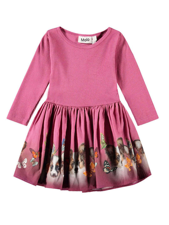 Molo Kids Dress Pink