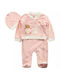 Evita Baby Bodysuit Rose