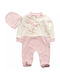 Evita Baby Strampler Rose