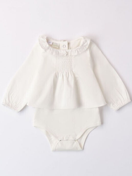 iDO Baby Bodysuit Underwear Off white