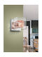 Lios Leuchte Wand mit Fassung G9 Silber 13cm