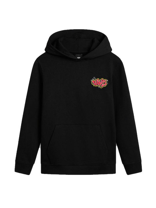 Vans Kids Fleece Sweatshirt with Hood Black