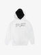 Fleece Lined Kids Sweatshirt With Pockets White