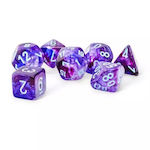 Chessex Nebula Mega-hedral Nocturnal Turquoise Luminary 7-die Set