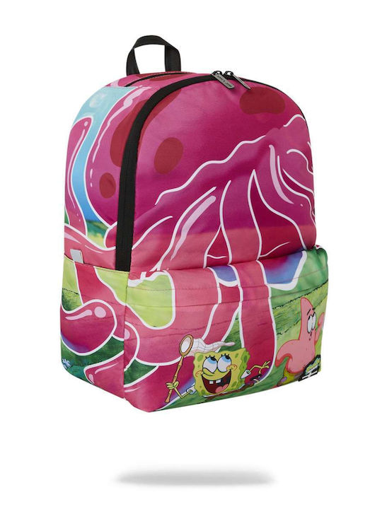 Schulrucksack Space Junk Jellyfish Run Pink
