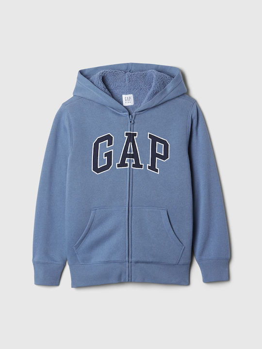 GAP Kinder-Sweatjacke mit Kapuze Bainbridge-Blau