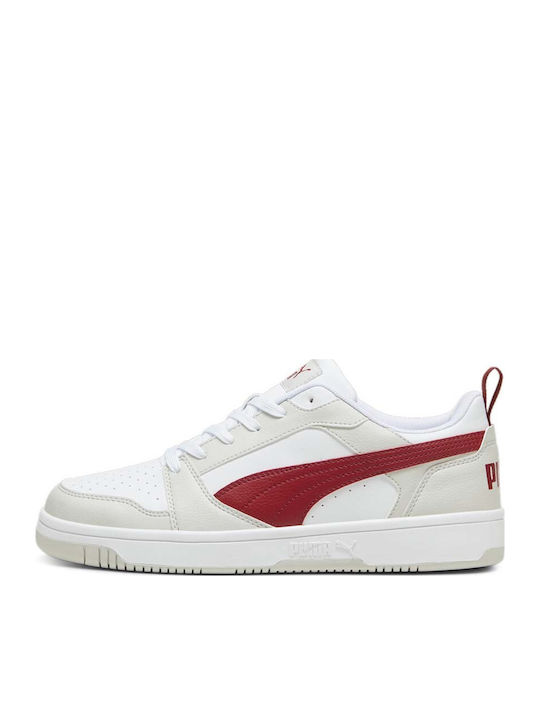 PUMA Rebound V6 Herren Sneakers Grey - Red