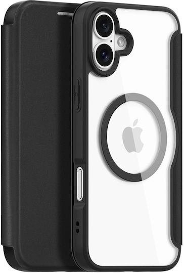 Dux Ducis Skin X Pro Book Δερματίνης Μαύρο (iPhone 16)