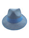 Brims and Trims Kids' Hat Fedora Fabric Light Blue