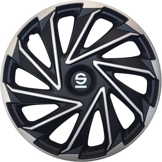 Sparco Σετ Τάσια Αυτοκινήτου 4τμχ 14" Μαύρο