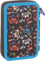 Penare Dublu Echipat Culoare Full Face Negru Fermoar Games