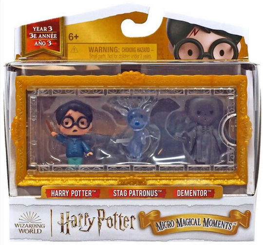 Spin Master Harry Potter Micro Magical Moments Harry Potter Stag Patronus/dementor Figures Set 6069437 778988600504