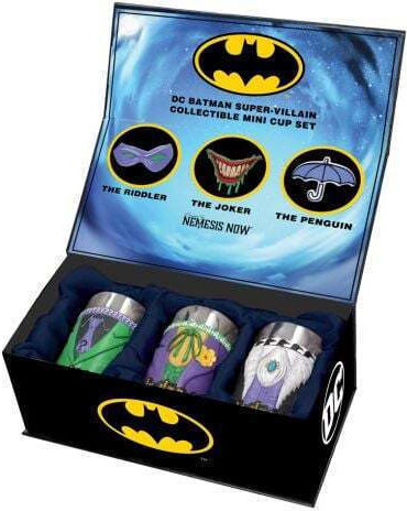 Dc Batman Super-villain Collectible Mini Cup Set
