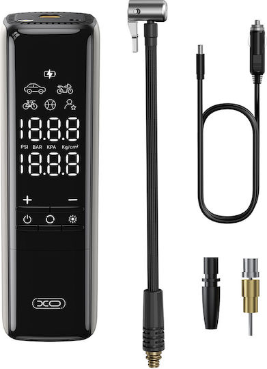 XO Car Tire Pump CZ017 Rechargeable with Battery 12V