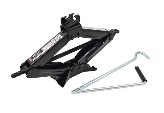 AWTools Scissor Jack with Lifting Capacity up to 38.5cm and Weight Capacity up to 1.5 Tons