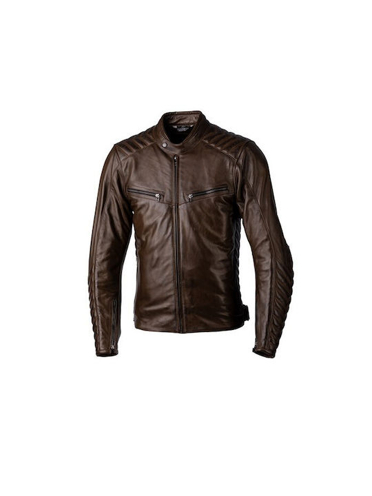 RST Men's Riding Jacket Leather Brown