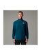 The North Face 100 Glacier 1/4 Men's Blouse with Zipper Midnight Petrol