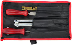 AWTools Σετ Λίμες με Λαβή 4τμχ
