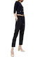 Marella Women's Fabric Trousers Blue