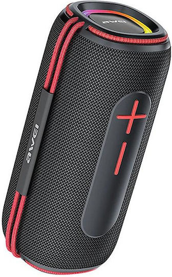Awei KA5 Ηχείο Bluetooth 20W με Διάρκεια Μπαταρίας έως 8 ώρες Μαύρο- Κόκκινο