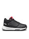 Memory Dunk 2 Nanobionic Waterproof Kids Sports Shoes Basketball with Laces Black