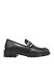 Walk Pleasure Leder Damen Loafers in Schwarz Farbe