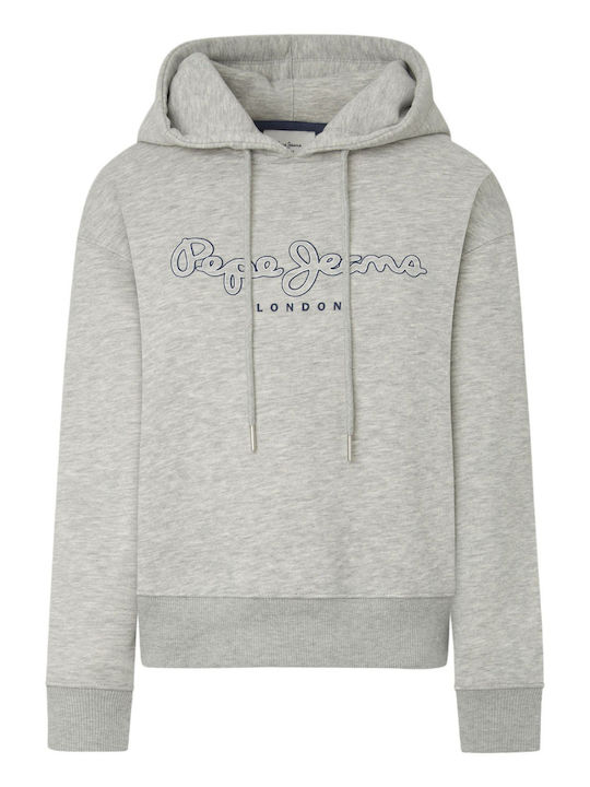 Pepe Jeans Women's Sweatshirt Hooded Grey