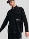 Дълъг Ръкав Рипсено Кадифе Overshirt в Стандартна Кройка Черен