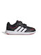 Adidas Kids Sports Shoes Running with Velcro Black