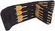 Silbernes 16-teiliges Flachbohrer-Set