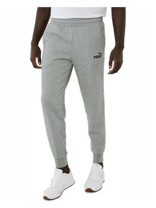 Puma Ess Logo Pants Men's Sweatpants Grey