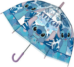 Undercover Kinderregenschirm Gebogener Handgriff Blauen 69cm