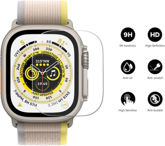 Displayschutzfolie für das Apple Watch Ultra 49mm 1Stück SYA001965702