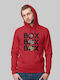 "box Box Box" Hoodie Red