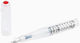 Twsbi Go Spring Load Mechanism Калиграфска Писалка Широк Прозрачна с Червен Мастило