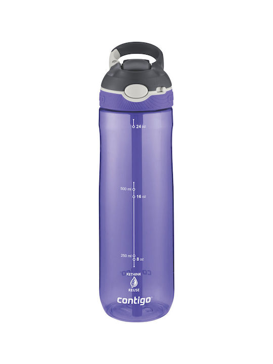 Contigo Παγούρι Πλαστικό Ποδηλάτου 720ml Μωβ