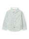 Kids Checked Shirt Long Sleeve Plaid
