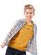 Kids Checked Shirt Long Sleeve Multicolour