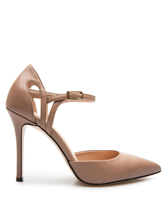 Labrini Beige Heels