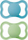Mam Supreme Pacifiers Silicone Blue-Green for 6...
