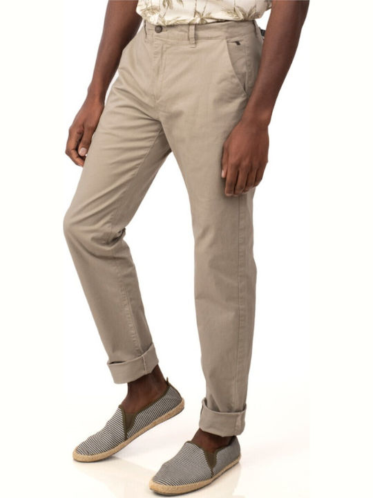 Ανδρικό Παντελόνι Chino Ελαστικό Lt Camel