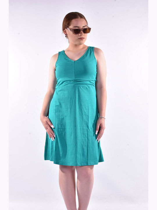 Raiden Sommer Damenkleid Grün