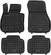 Rezaw Plast Set of Front and Rear Mats 4pcs for BMW X2 2023+ Black