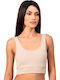 Women's Bra with Light Padding Beige