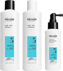 Nioxin Promo Scalp & Hair System 3 Șampon pentru Subțiere Ușoară 150ml & Balsam 150ml & Ser Tratament 50ml