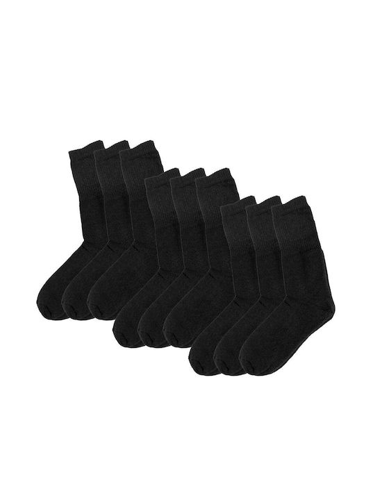 Ustyle Men's Socks BLACK 9Pack