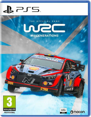 WRC Generations PS5-Spiel (Spanisch Cover)